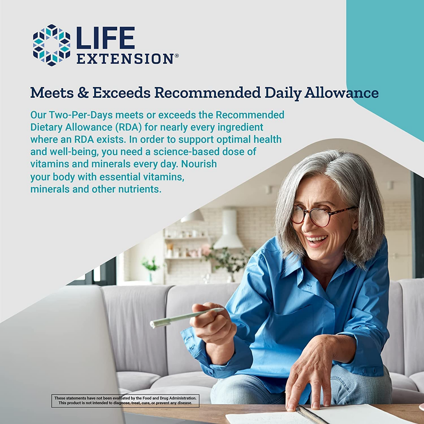 라이프익스텐션 투퍼데이 멀티비타민 60정 / Life Extension Two Per Day MutiVitamin