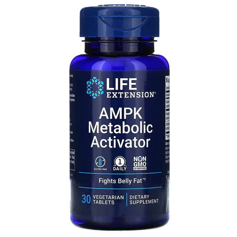 Life Extension, AMPK 신진대사 활성제, 베지 정제 30정