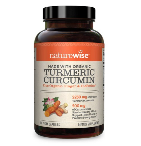 NatureWise 네이처와이즈 커큐민 터메릭 생강 180정