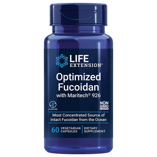 Life Extension Optimized Fucoidan with Maritech 926 옵티마이즈 앤 마리테크 후코이단 라이프 익스텐션 60베지캡슐