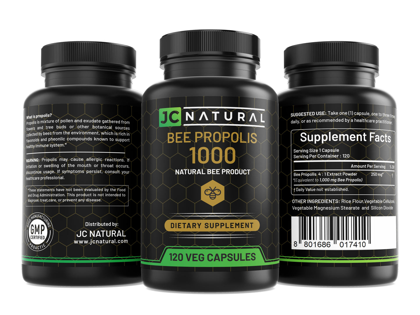 프로폴리스 - Bee Propolis Capsules (120 count)