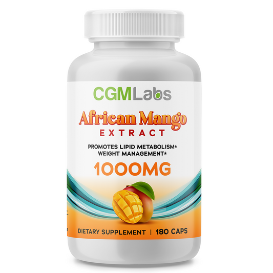 CGM Labs 아프리카 망고 (와일드 망고) 추출물 1000 mg 180캡슐